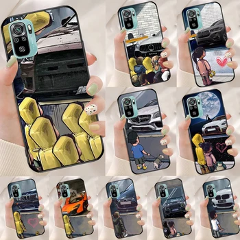 Boy Girl See Cool Sports Car Drift Case for Xiaomi Redmi Note 11 10 9 8 12 Pro Plus 9S 10S 11S 12S Cover For Redmi 12C 10 9 C - Nuotrauka 1  