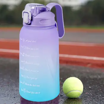 Sportinis vandens butelis Lašams atsparus gėrimo butelis Nešiojamas papildomas vanduo Praktiškas lauko sportinis gėrimo butelis - Nuotrauka 2  