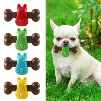 Šuniuko dantis kramtomieji žaislai Patvarus įkandimui atsparus praturtinimas Naminiai žaisliniai šunys Sveikas dresūros niekutis Patvarūs būtiniausi daiktai Kačių reikmenys - Nuotrauka 1  