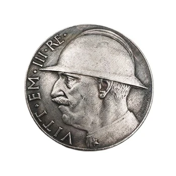 1928 Italijos proginė moneta Geras gyvenimas Kiekvieną dieną monetų kolekcija Namų dekoravimas Suvenyrai Rankdarbiai Dovanos - Nuotrauka 2  