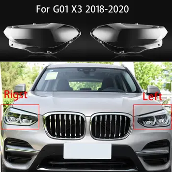for -BMW X3 G01 2018 2019 2020 Automobilio žibinto dangtelis Skaidrus objektyvas Priekinio žibinto apvalkalas (dešinėje - Nuotrauka 2  