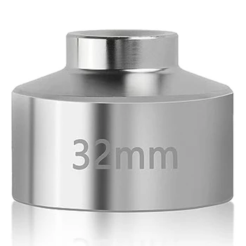 32 mm lizdo alyvos filtro veržliarakčio įrankis, plieninis greitai alyvos filtro pašalinimo įrankis, 3 / 8inch pavaros alyvos filtro lizdo įrankis patvarus - Nuotrauka 1  