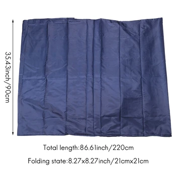 Mikropluošto miegmaišio įdėklas Kelioninės lovos maišas Lengvi miego krepšio įdėklai suaugusiems, viešbučiams, keliaujantys 36X87 colių - Nuotrauka 2  