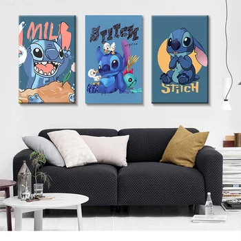 Anime plakatas Lilo & Stitch Disney 5D 