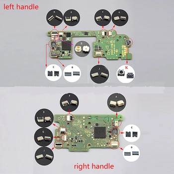 vairasvirtės slankiklis Bėgio akumuliatoriaus jungties lizdas SL SR L ZR ZL NFC lankstus kabelio prievadas suderinamas jungiklis Joy-Con konsolės ekranas - Nuotrauka 2  
