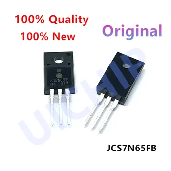 (10PCS) 100% NAUJAS JCS7N65FB 7N65 N-Channel MOSFET TO-220 naujas ir originalus IC mikroschemų rinkinys - Nuotrauka 1  