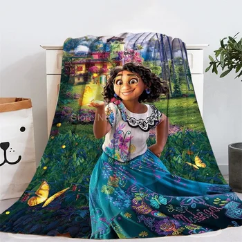 Disney Encanto Mirabel šeimos antklodės lova meta pliušinę šiltą sofą ANTONIO antklodė Lengvos itin minkštos prabangios flanelinės antklodės - Nuotrauka 1  