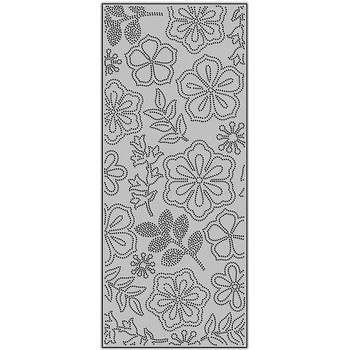New Field of Blooms Slim Background Plate Craft Embossing Mold 2021 Metal Cutting Dies for DIY Scrapbooking Album Card Making - Nuotrauka 2  