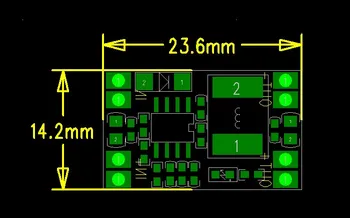 9V / 12V / 19V Į 3.3V DC-DC Žemyn maitinimo modulis USB Buck keitiklis Įtampos reguliatorius 3A išėjimas - Nuotrauka 2  
