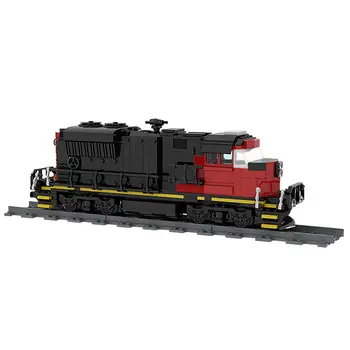 Krovininis traukinys EMD SD70M 2 CN traukinio modelis suaugusiems vaikams Dovanų kolekcija MOC Build - Nuotrauka 1  