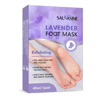 Pėdų šveitiklis Masque Anti-Dry Foot Peel Masque Foot Cover Drėkinantis maitinamasis balinimas įtrūkusiems kulnams Negyvos odos pėdų šveitiklis - Nuotrauka 1  