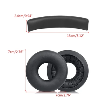 T8WC kokybiškos ausų pagalvėlės Galvos juostos pagalvėlė WH-CH520 ausinių ausų pagalvėlėms - Nuotrauka 2  